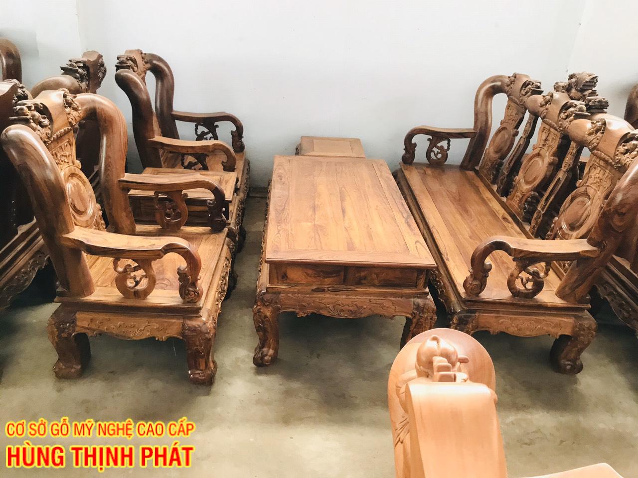 bàn ghế gỗ Cẩm Lai Đúc Đào