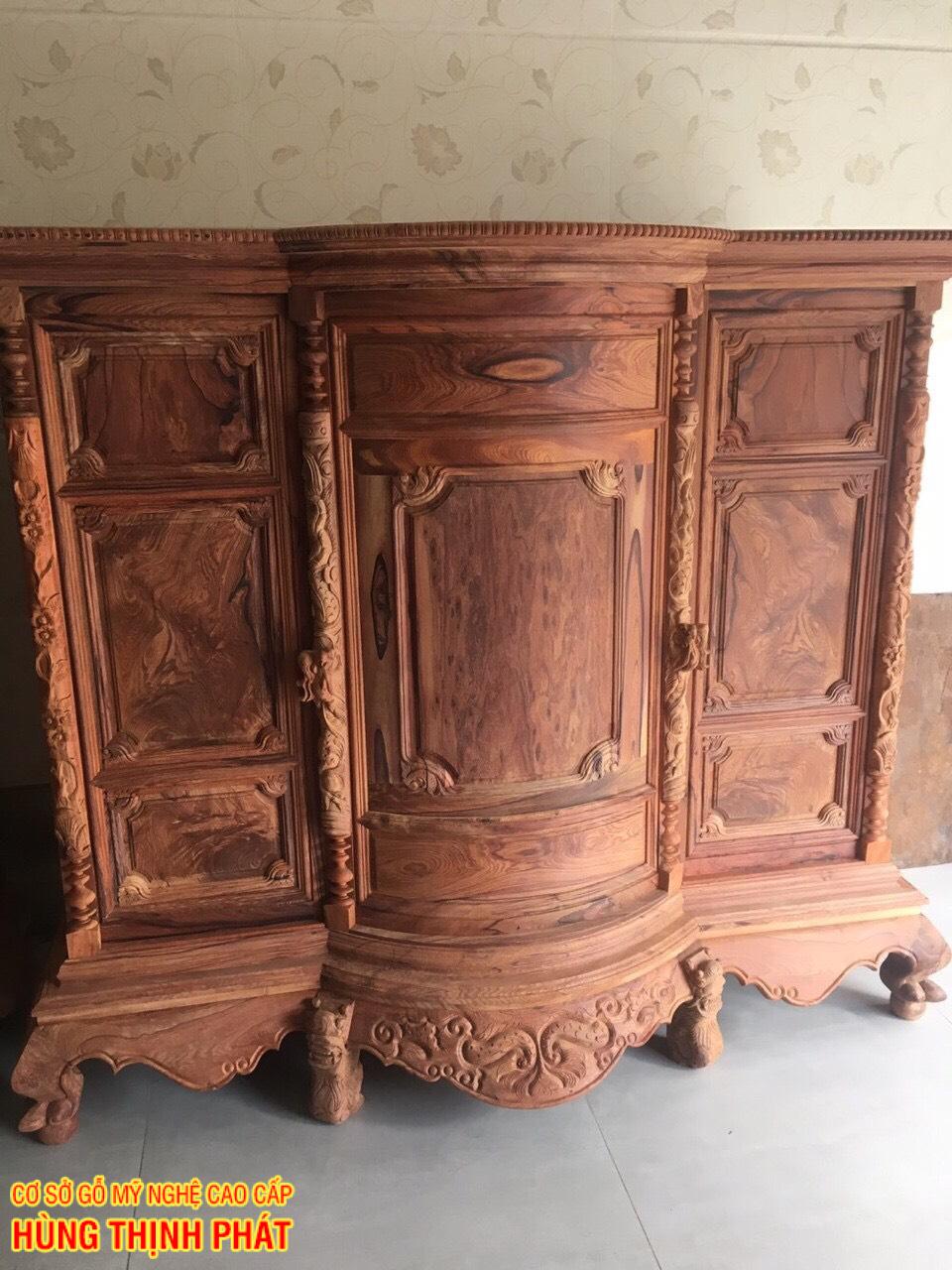 tủ thờ gỗ Cẩm Lai hàng Mộc