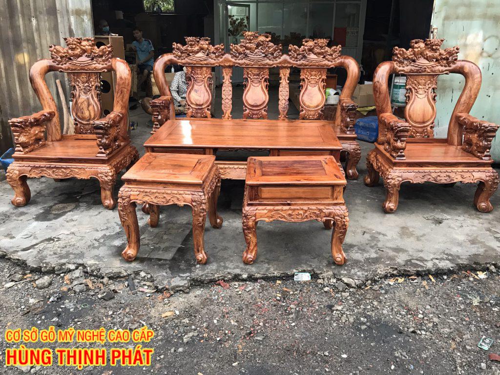 bàn ghế ăn gỗ cẩm lai