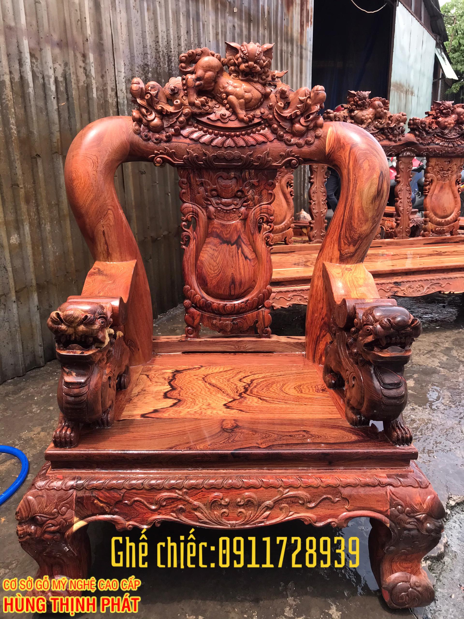 ghế con gỗ Cẩm Lai
