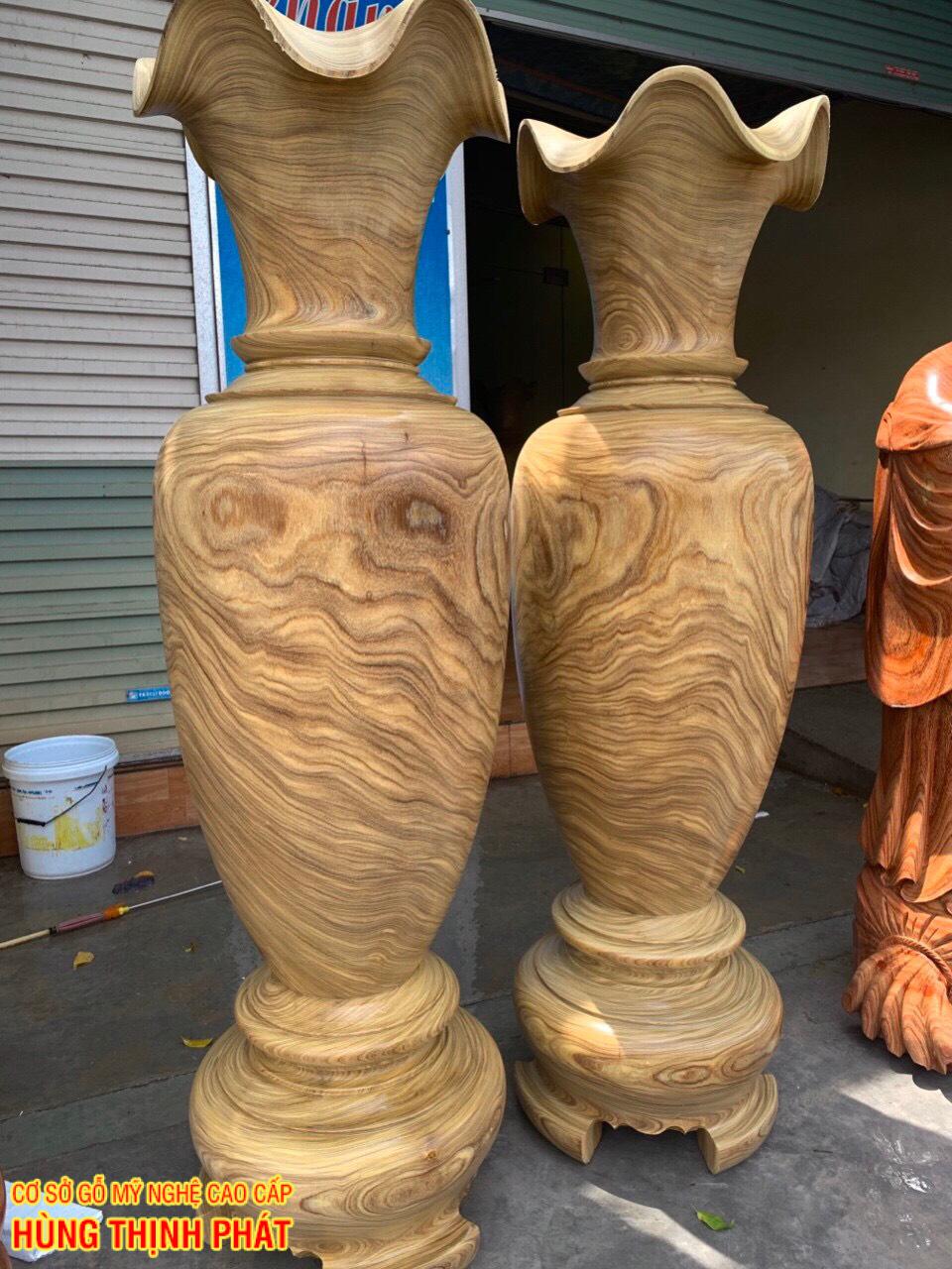 lục bình gỗ Cẩm Hồng hàng mộc