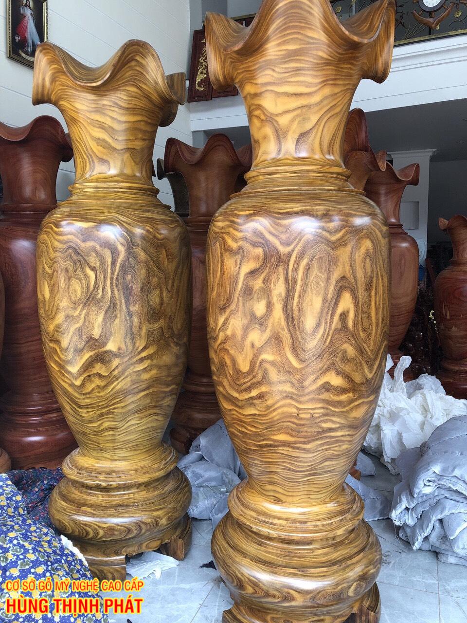 lục bình gỗ cẩm hồng