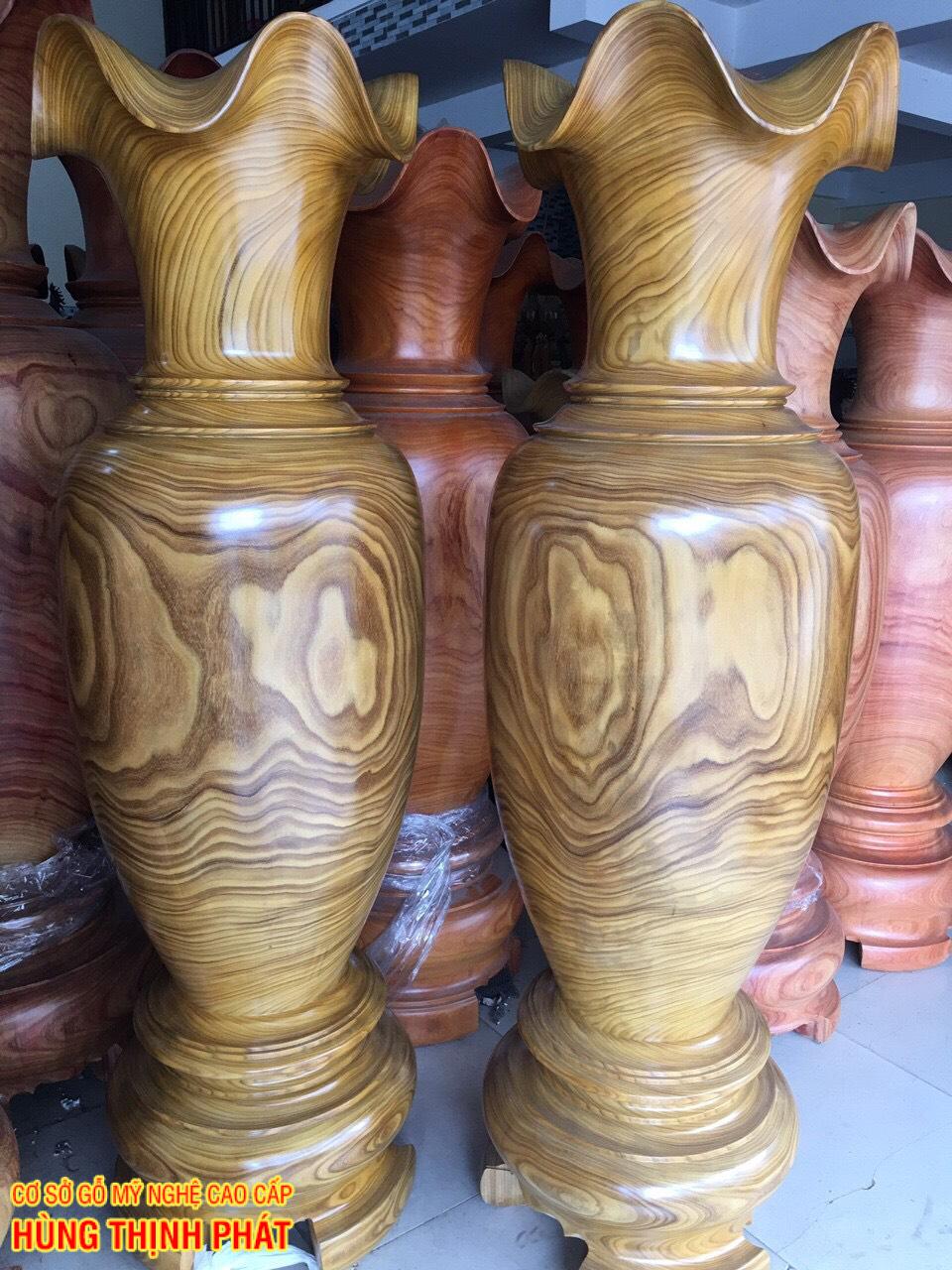 lục bình sau khi đánh bóng