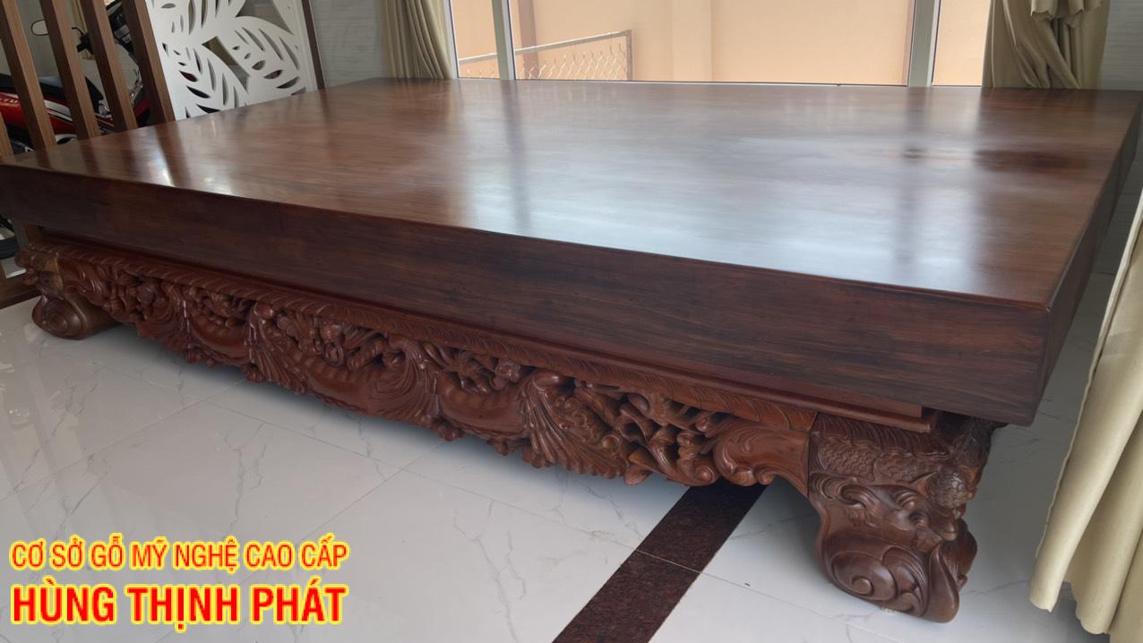 MẶT CHIẾU NGỰA GỖ CẨM HỒNG