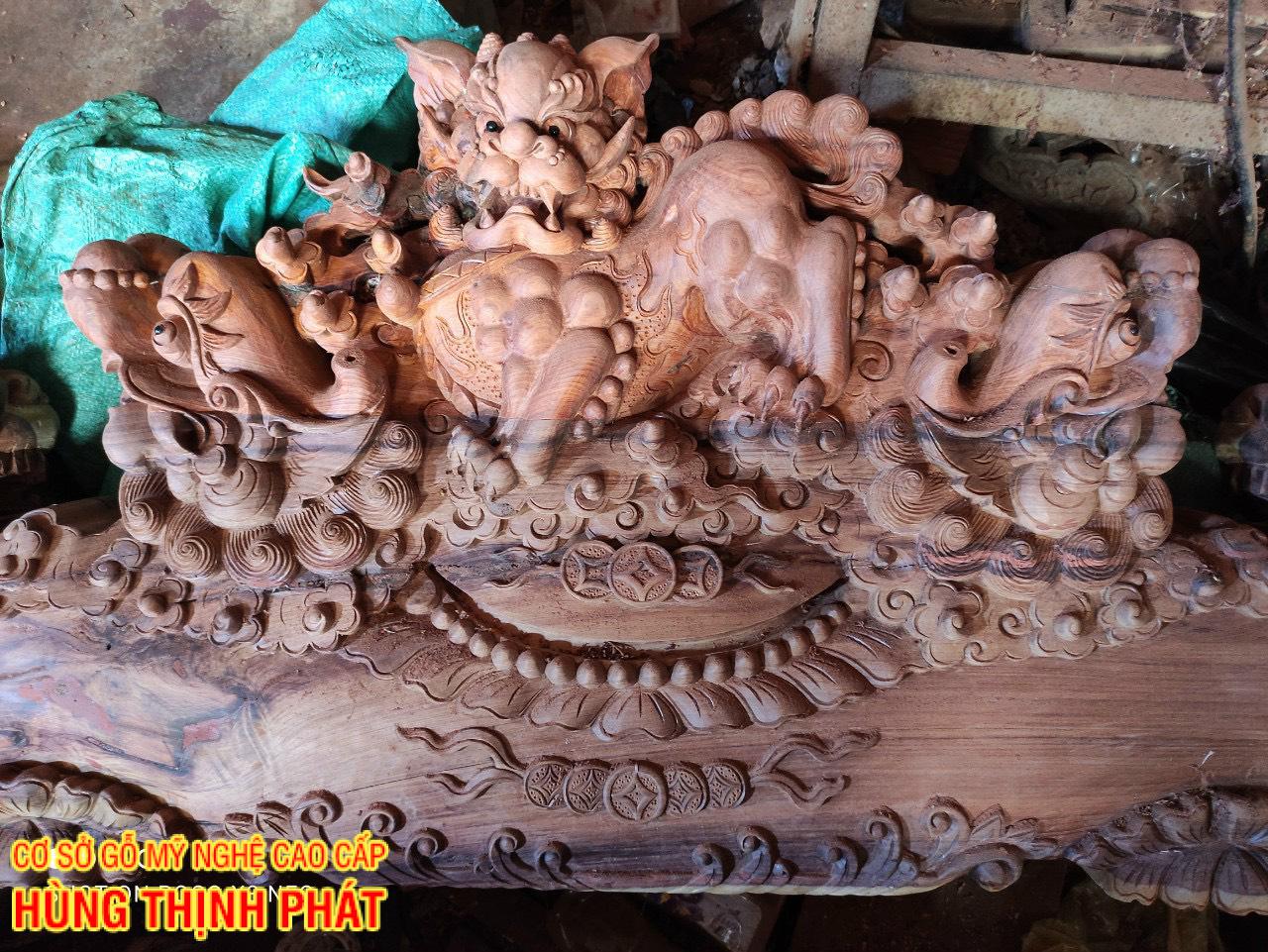 BÀN GHÊ PHÒNG KHÁCH GỖ CÂM LAI TAY 20 BG 0987