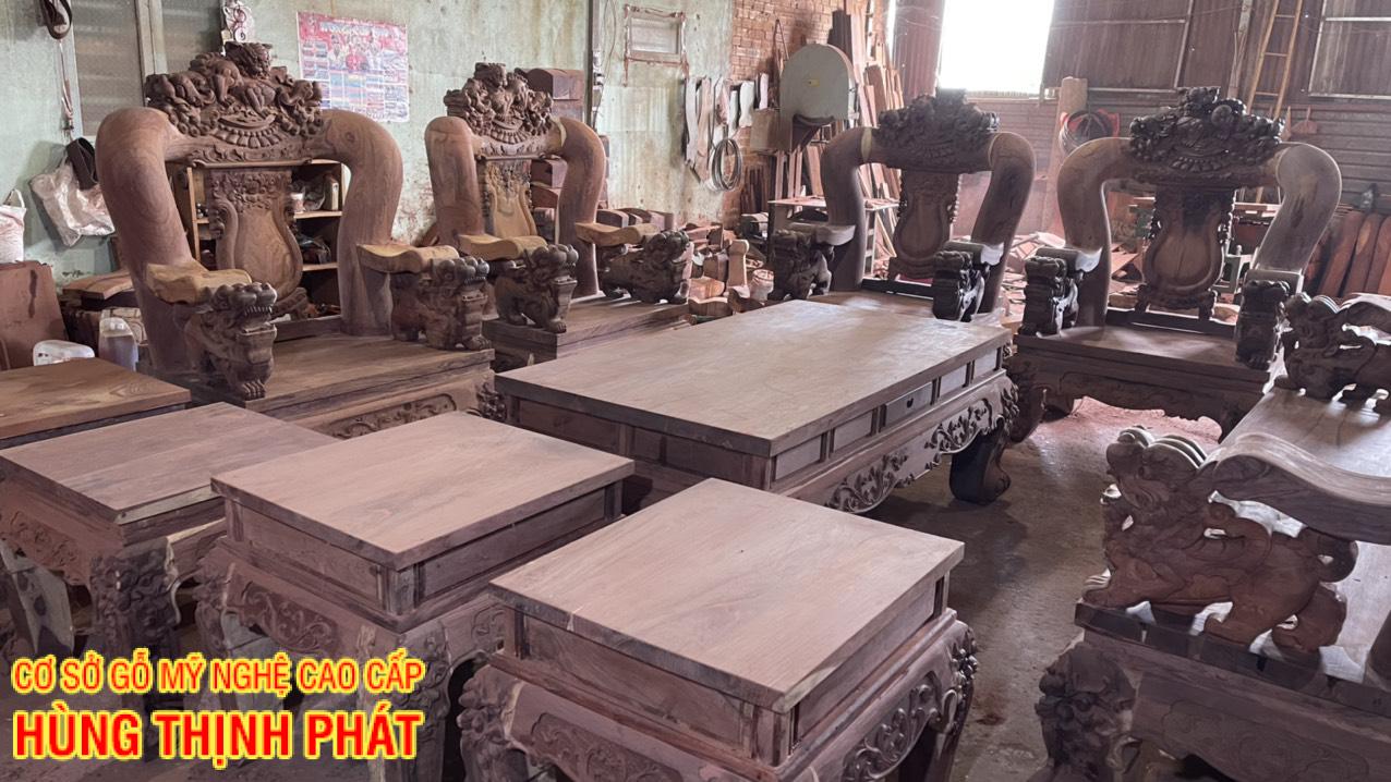 TÔNG QUAN BỘ BÀN GHẾ GIAI ĐOẠN THÔ