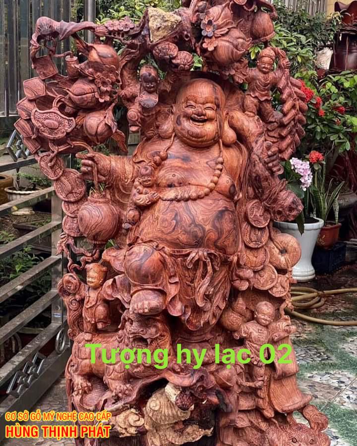 TƯỢNG PHẬT GỖ CẨM LAI