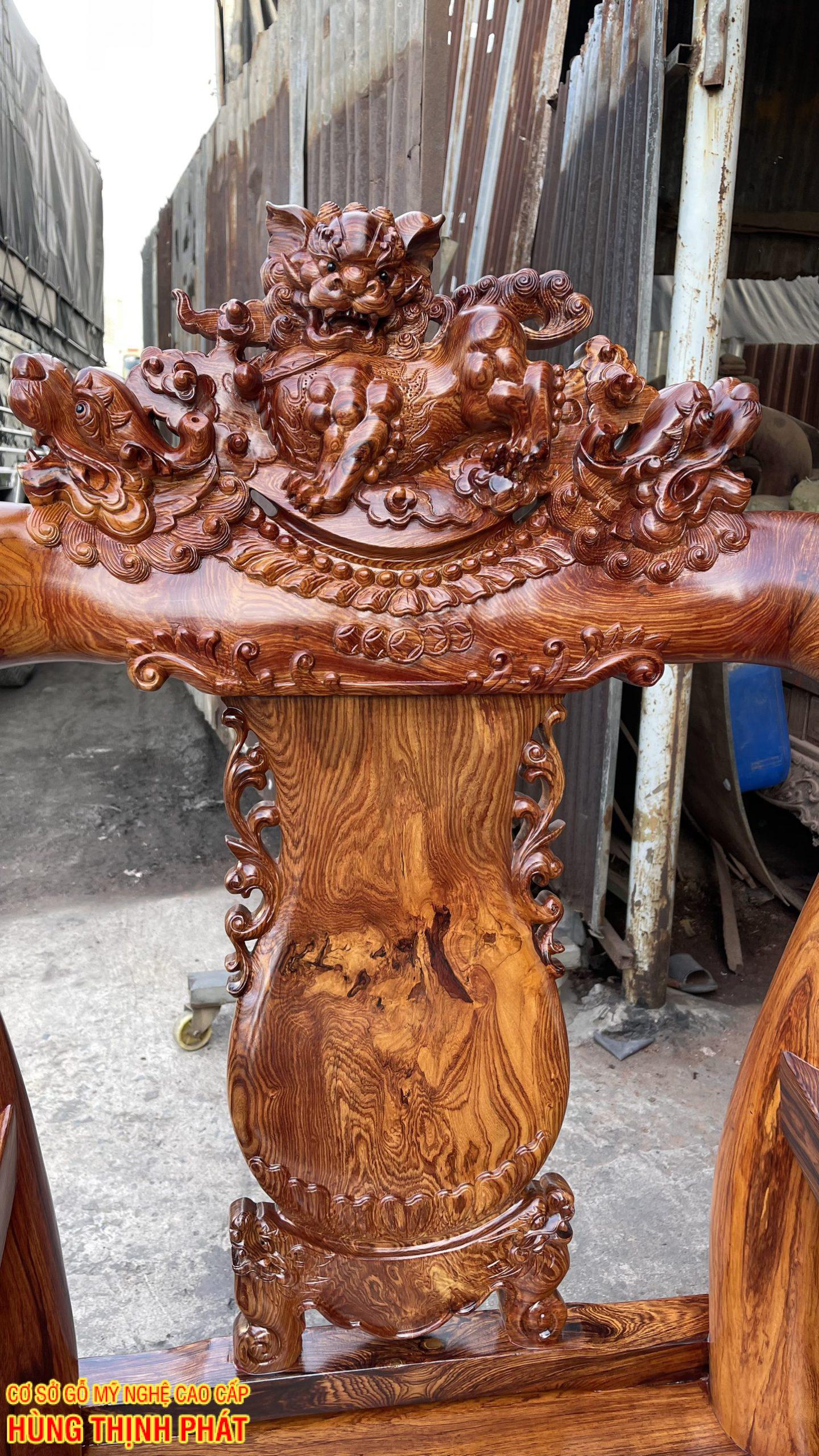 BỘ BÀN GHẾ GỖ CẨM LAI SIÊU VIP