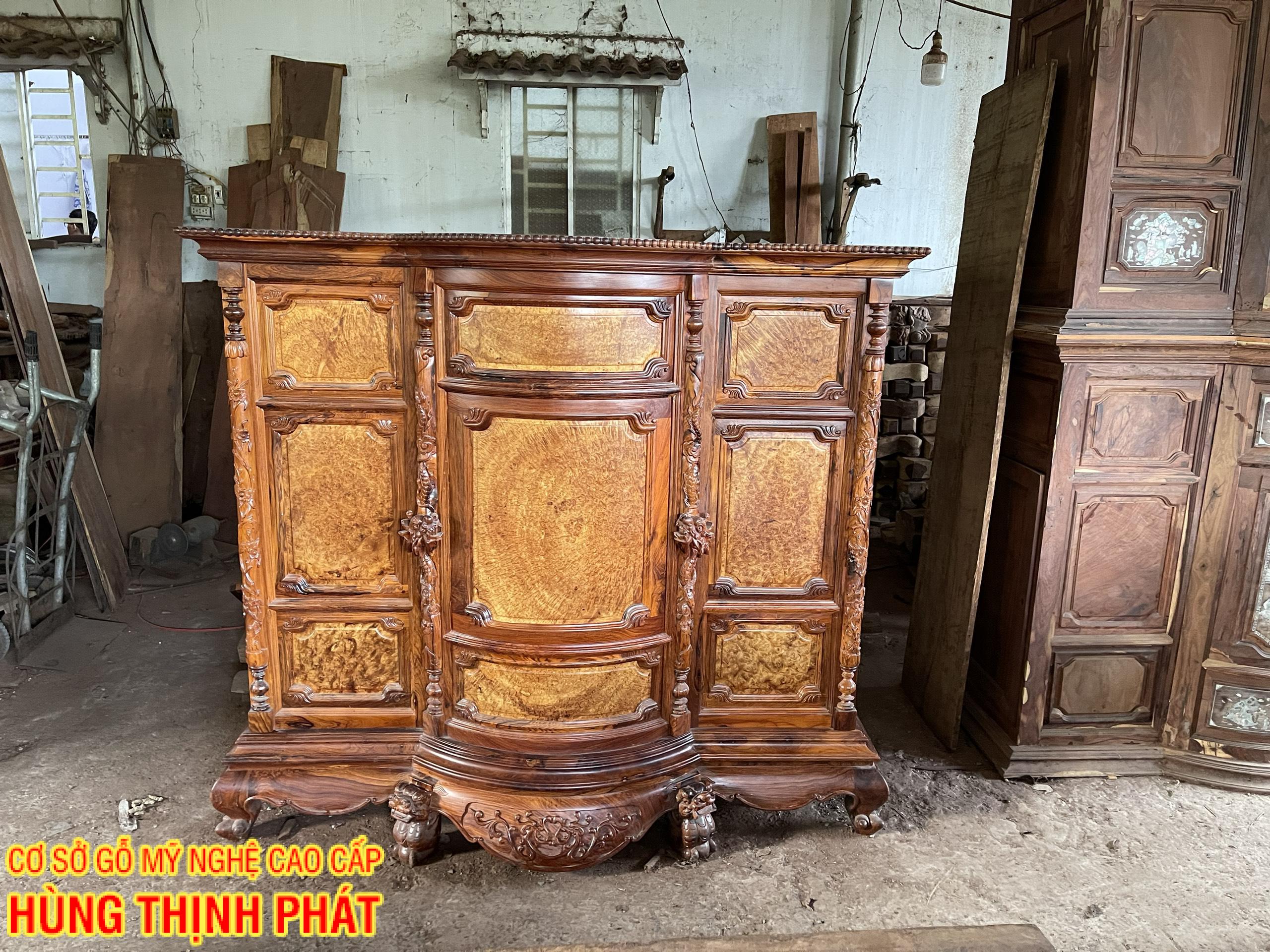 TỦ THỜ GỖ CẨM LAI TRÁM NU HƯƠNG