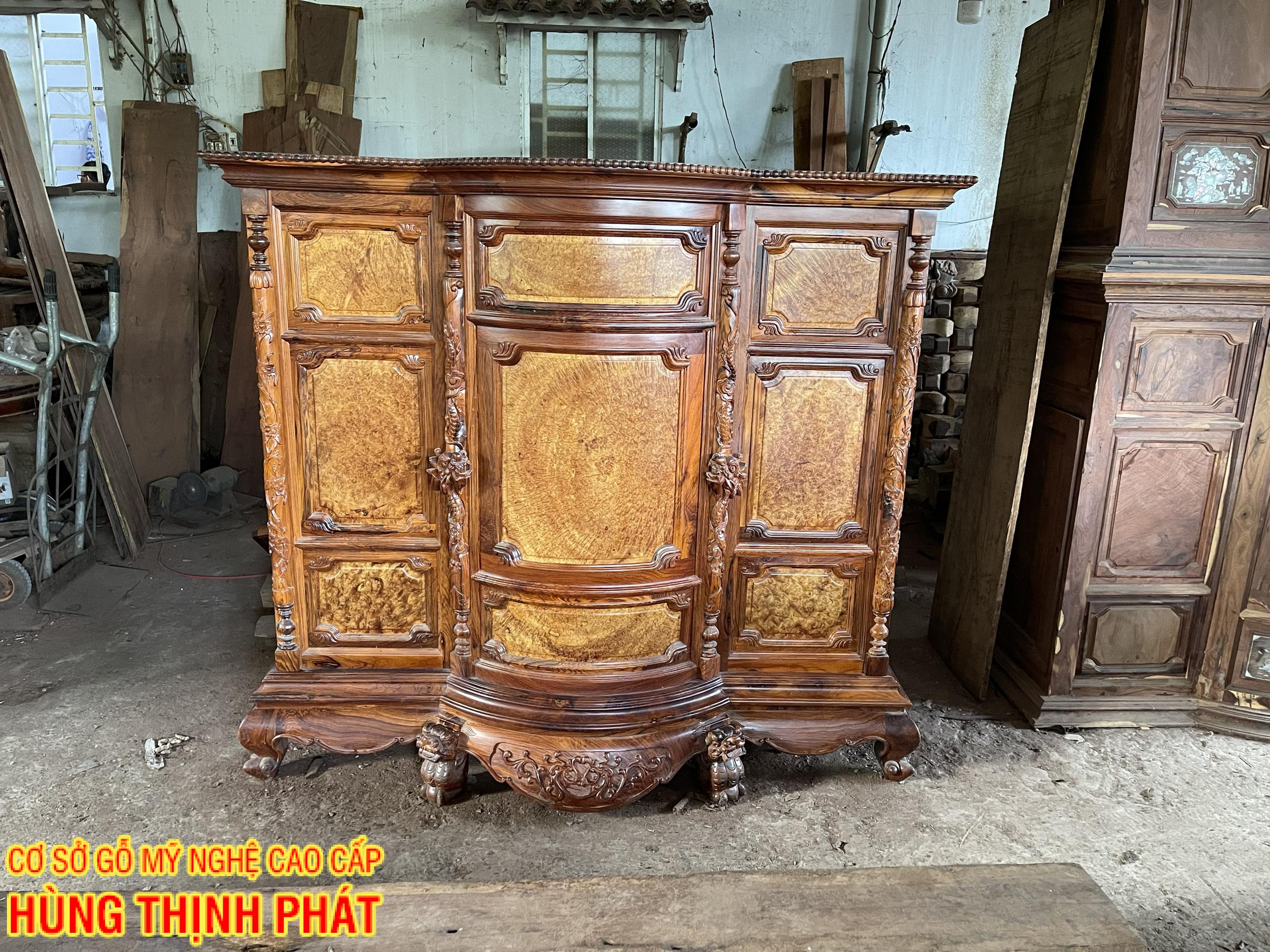 TỦ THỜ GỖ CẨM LAI TRÁM NU HƯƠNG