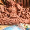 BỘ BÀN GHẾ PHÒNG KHÁCH GỖ CẨM LAI TAY 14 ĐỤC NGHÊ ĐỈNH