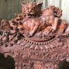 BỘ BÀN GHẾ PHÒNG KHÁCH GỖ CẨM LAI TAY 14 ĐỤC NGHÊ ĐỈNH