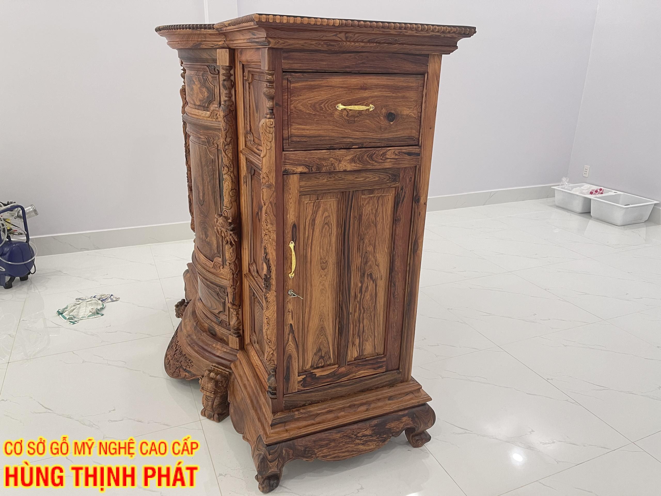 TỦ THỜ BỤNG PHỆ GỖ CẨM LAI TT003