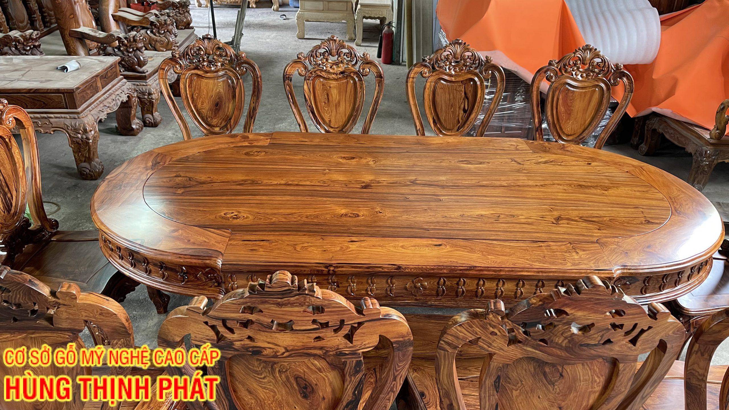 BỘ BÀN ĂN TÂN CỔ ĐIỂN MẪU LOUIS