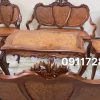 Bộ Bàn Ghế Louis 3 Buồng 9 Món – Nét Đẹp Tân Cổ Điển Từ Gỗ Hương và Cẩm Lai