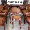 Bộ Bàn Ghế Louis 3 Buồng 9 Món – Nét Đẹp Tân Cổ Điển Từ Gỗ Hương và Cẩm Lai